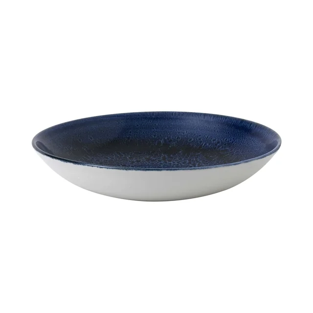 Stonecast Plume Ultramarine coupe bowl 248 mm