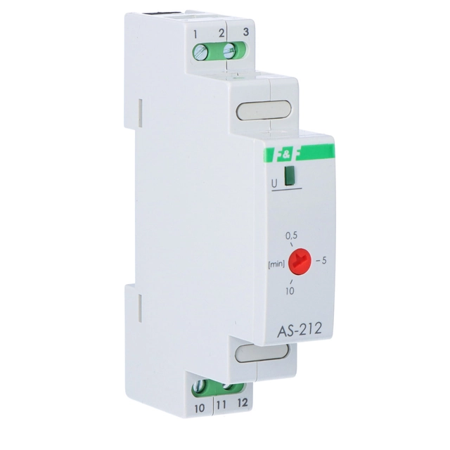 Stopnišče avtomatsko AS-212 Un=230V, I=16A ,1 modul