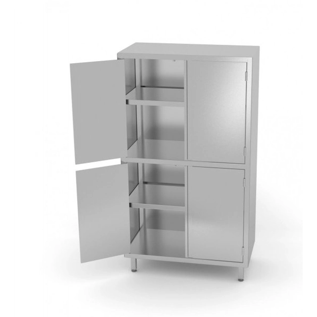 Storage cabinet with partition and hinged door 1000 x 500 x 2000 mm POLGAST 305105-2 305105-2