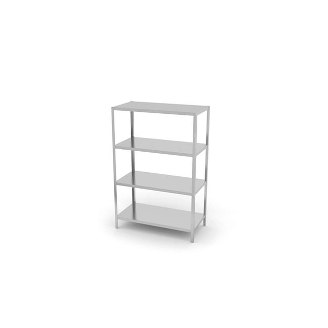 Storage rack 4 solid shelves - screw 812525