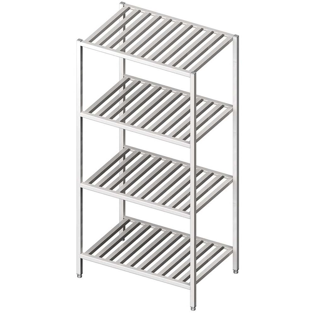 Storage Rack Grating Shelves 100x40x180 Stalgast