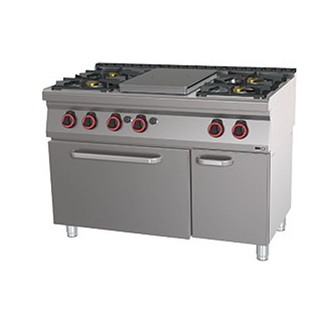 STPT 70/120 21 G ﻿Cocina con horno a gas