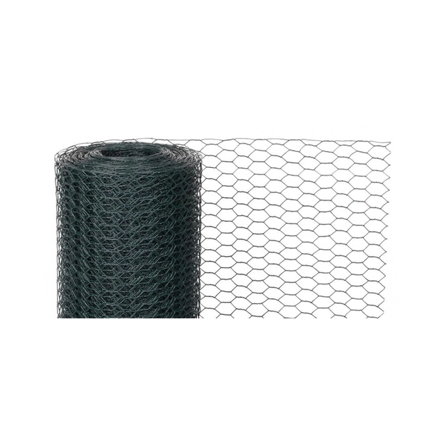 Str chicken net with PVC coating 1x25 m 13 / 0.9mm (431006
