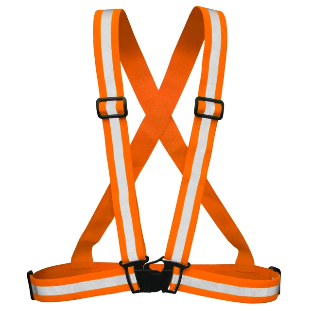 Strafox warning cross on orange body