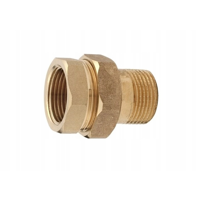 STRAIGHT BRASS COUPLING 5/4 O-RING SEAL