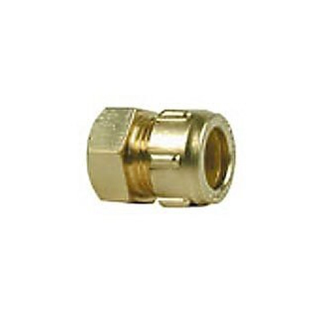 Straight connector, STANDARD 18 x 1/2 CONEx internal thread