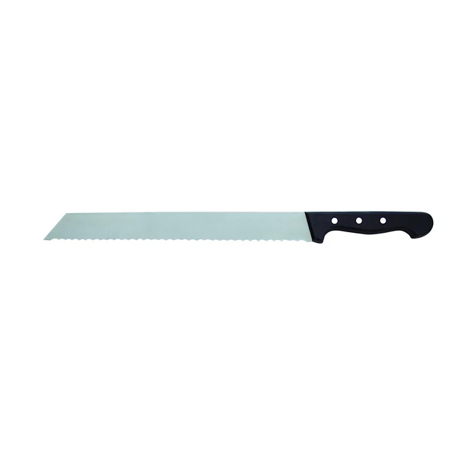 Straight knife - serrated blade