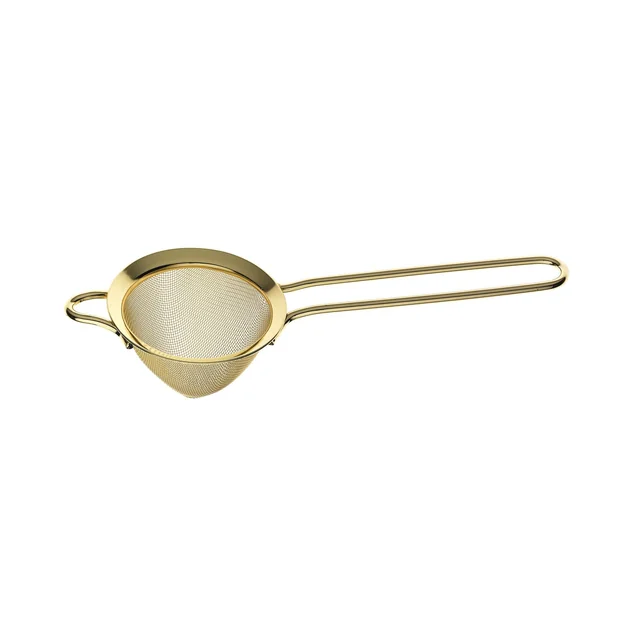 Strainer/colander gold 89x264 mm