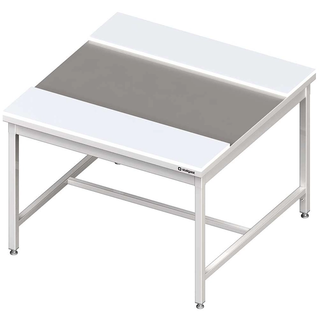 Středový stůl s polyetylenovými deskami 1800x1400x850 mm | Stalgast