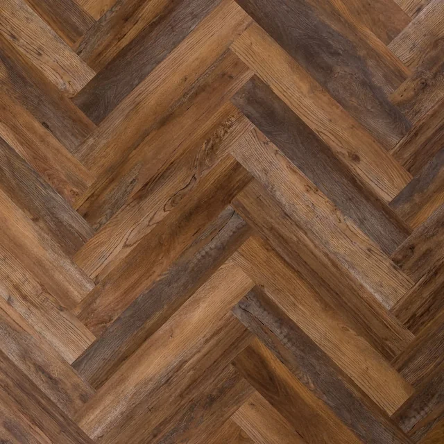 Strisce WallArt con l'aspetto del legno di quercia invecchiato, terra d'ombra