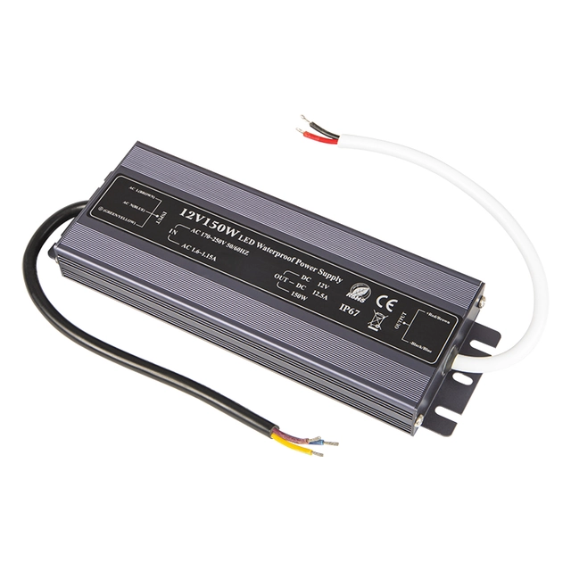Strømforsyning til LED-systemer 12V/12,5A 150W