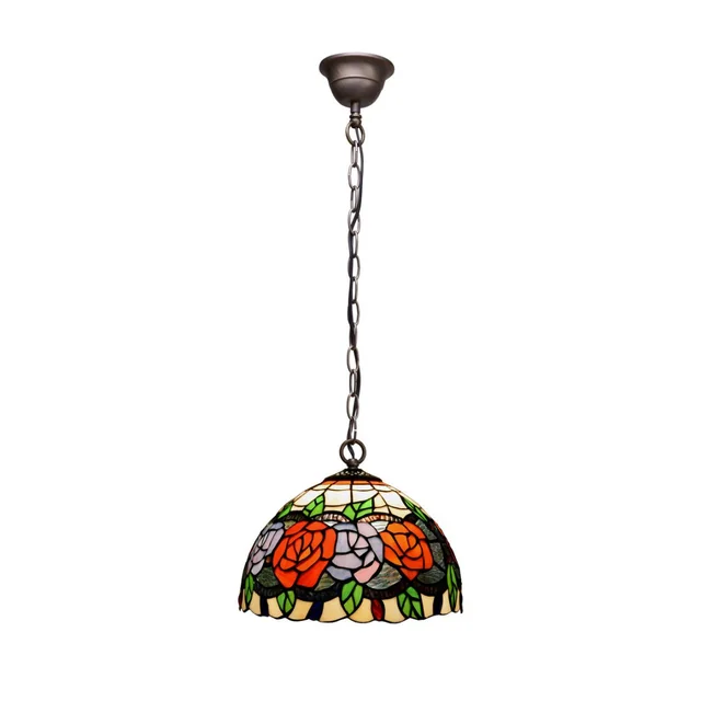 Stropná lampa Viro Rosy Multicolor Iron 60 W 20 x 125 x 20 cm