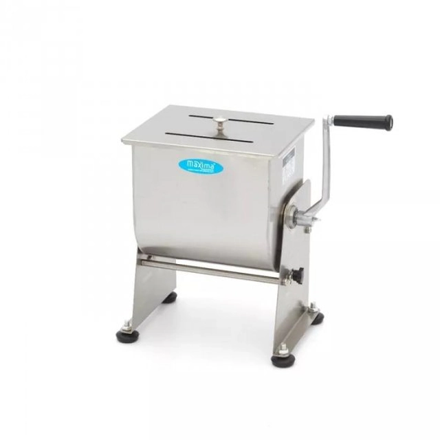 Stuffing meat mixer 10L liters tiltable - stainless steel MAXIMA 9368010 09368010