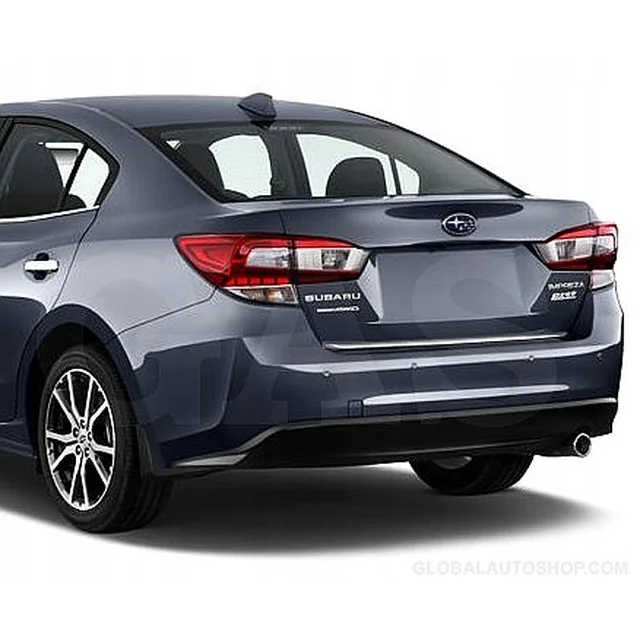 Subaru Impreza Berline 2016+ Bande CHROME sur le hayon