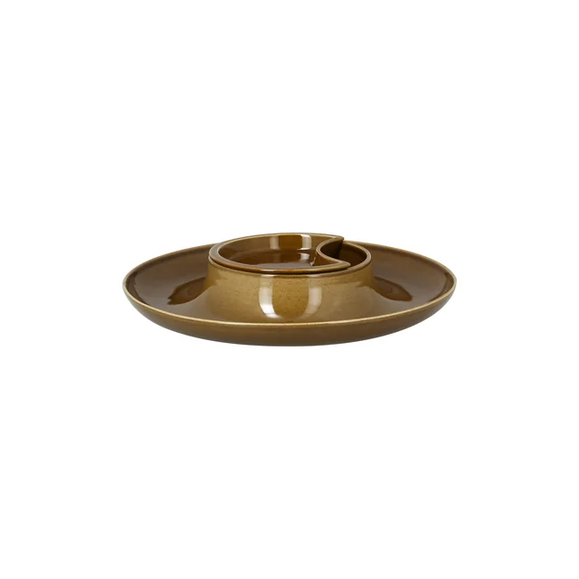 SUGGESTIONS/ Ashore Plate/lid 14,5 cm, brown