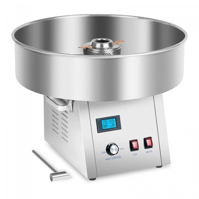 Suikerspinmachine - 62 cm - LCD ROYAL CATERING 10010548 RCZK-1500S-W