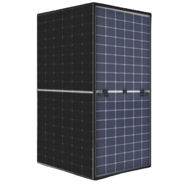 SUN-EARTH 590W - model DXM8-72HBG N-tip / črn okvir / bifacial steklo-steklo