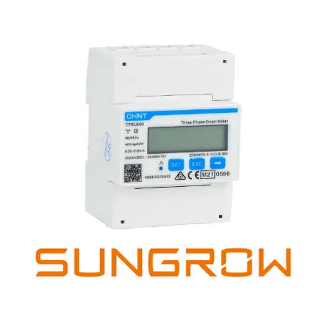 Sungrow DTSU666/5 брояч 3 фази. 80A (директен достъп)