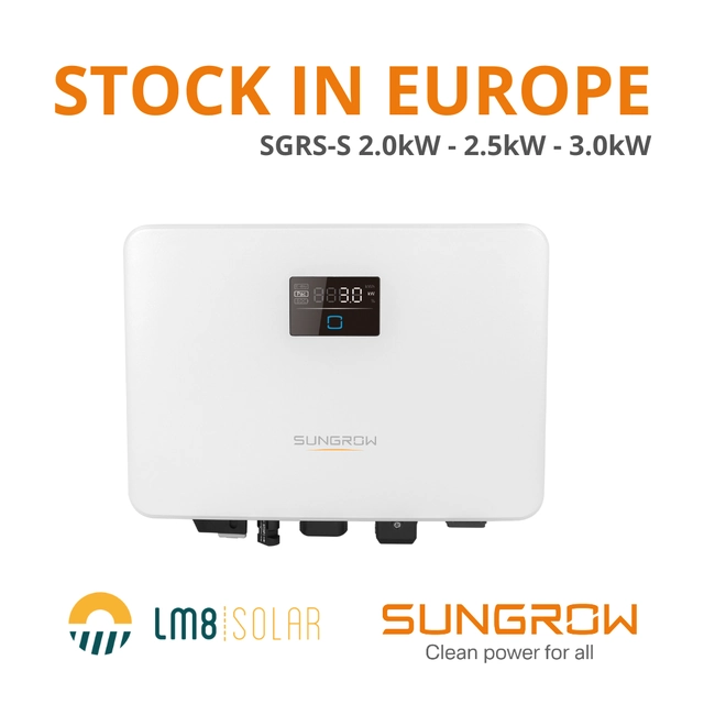 Sungrow SG3.0RS-S, Buy inverter in Europe