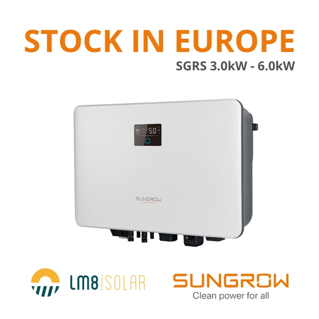 Sungrow SG6.0RS, Compre inversor na Europa