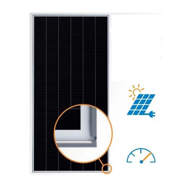 Sunpower solcellepanel 410W SPR-P3-410-COM-1500, øget skyggeeffektivitet, 25 års garanti
