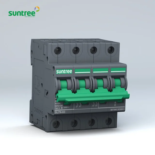 Suntree DC effektbrytare 4P 1000VDC