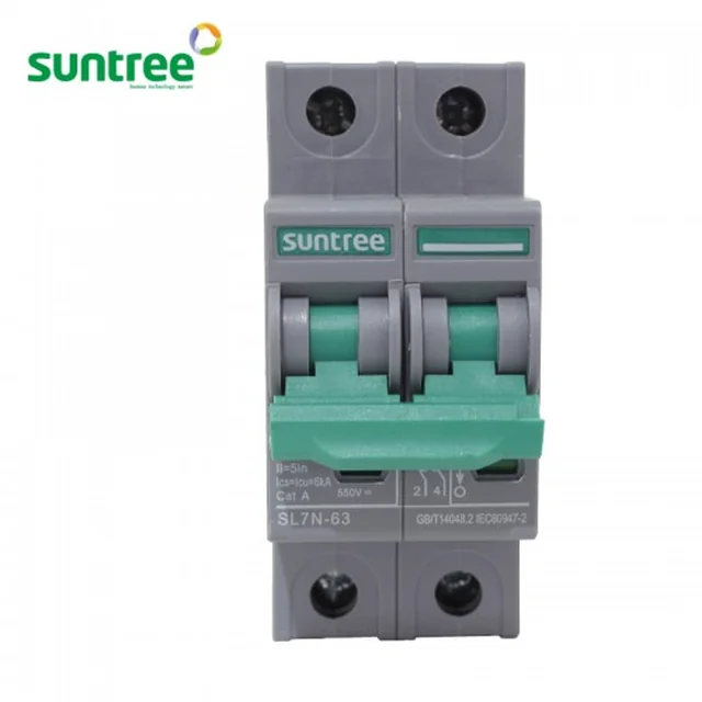 Suntree Miniature DC Circuit Braker 2P 600VDC 20A