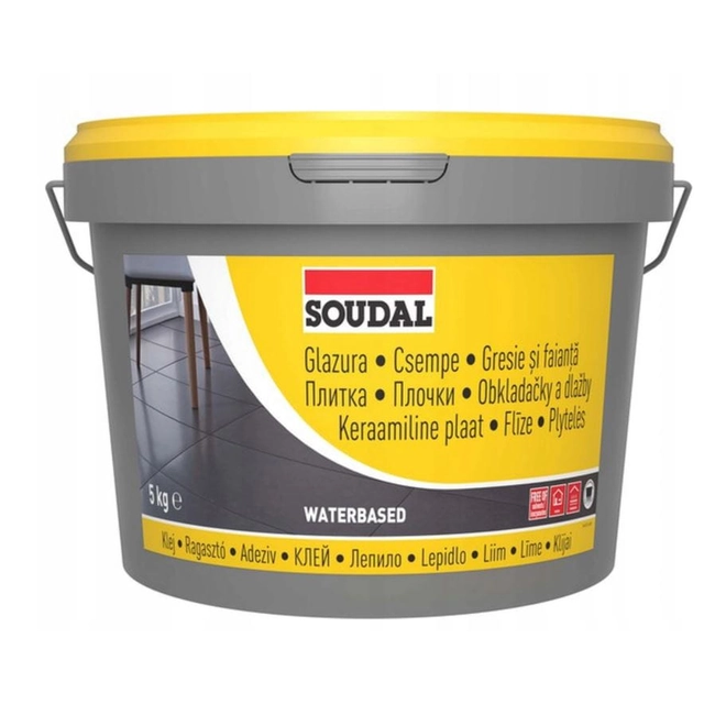 Super SOUDAL glue for tiles and terracotta 24A 5 kg