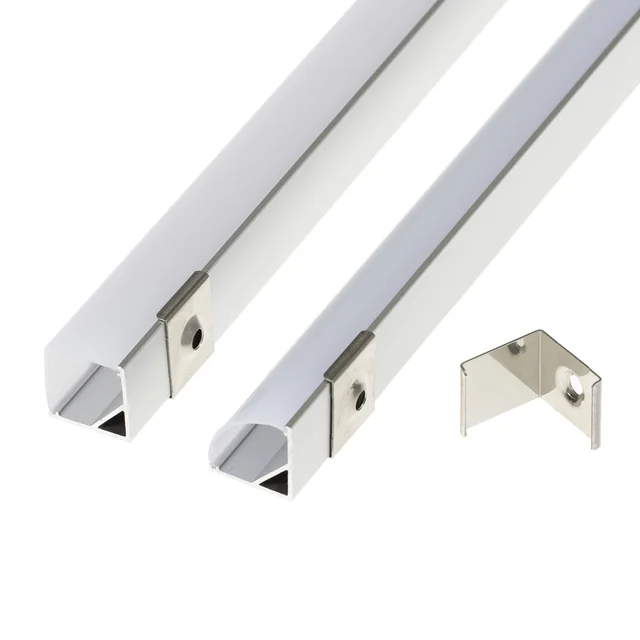 Suporte de perfil T-LED R5 para tiras de led Variante: suporte de perfil R5 para tiras de led