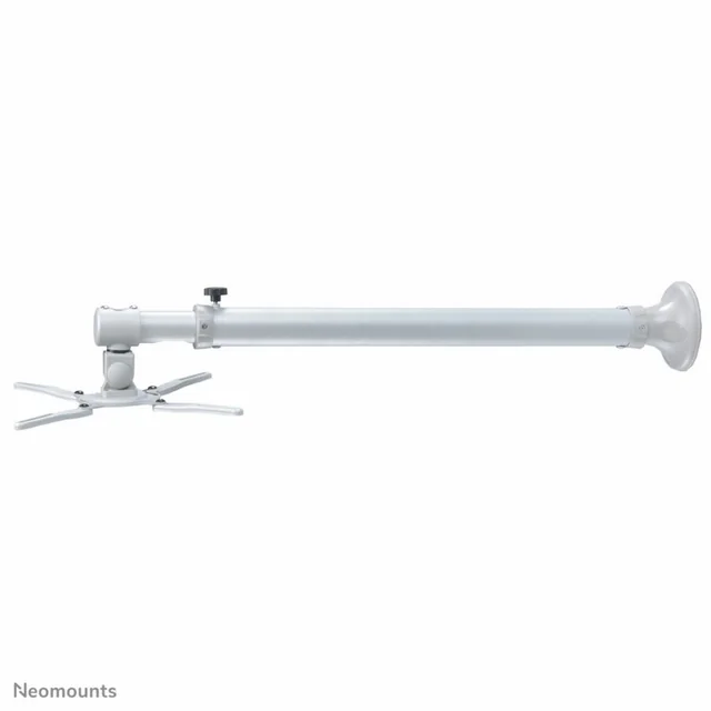 Supporto da soffitto universale per proiettore telescopico Neomounts BEAMER-W100SILVER Nero