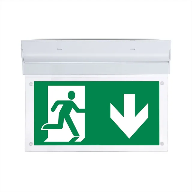 Surface Emergency Lights - Poistumisvalot - 12 - Tunnit - Samsung - IP20 - 2W - 140 Lumenia - 6000K