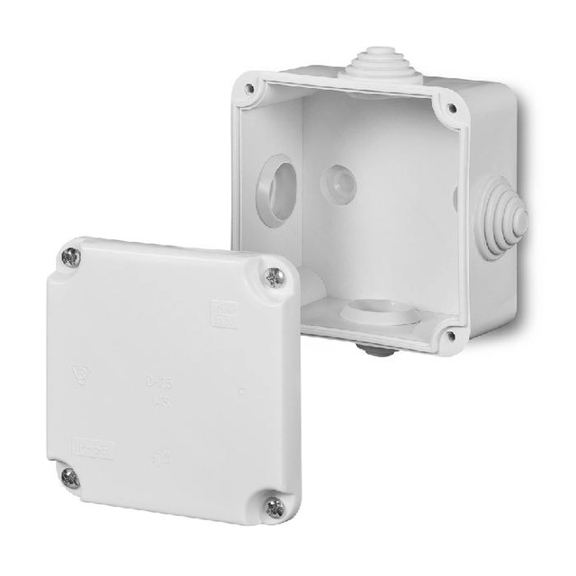 Surface-mounted box PK-0 IP55 88x88x60 EP-Lux