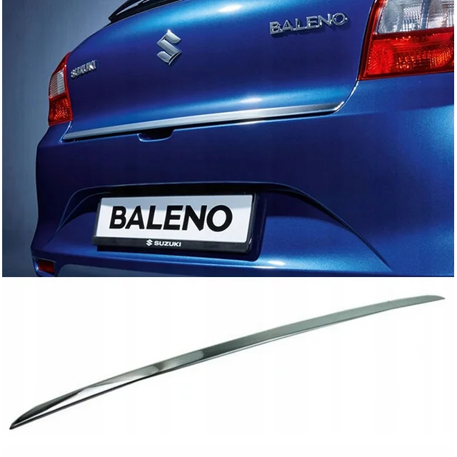 SUZUKI BALENO - LISTWA CHROM Chromowana KLAPA