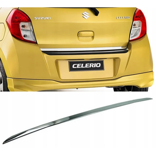 Suzuki CELERIO - CHROME Strip op het kofferdeksel