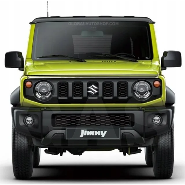 Suzuki Jimny - Benzi cromate Ajustarea barei de protecție false a grătarului cromat