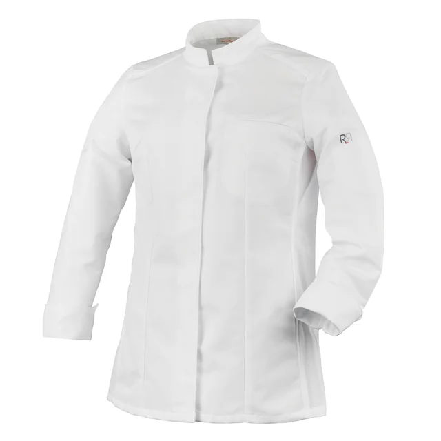 Sweat de chef à manches longues Elbax, blanc, taille. M