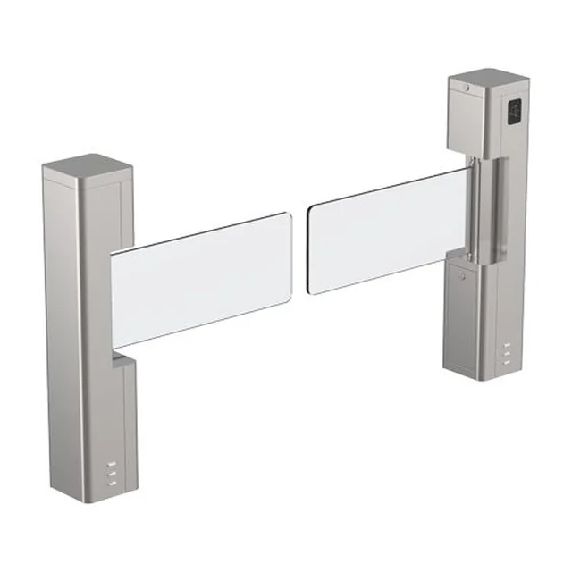 Swing gate kit, MiFare reader, Acrylic arm, strip width 1100mm - HIKVISION DS-K3BC411X-M-Dp110