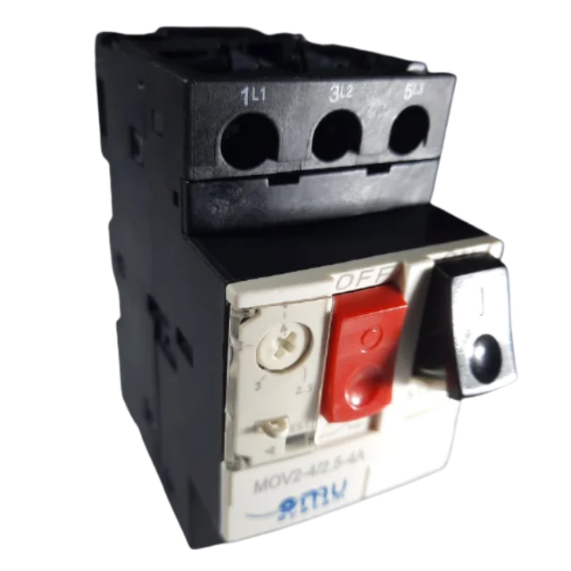 Switch 0.25-0.4A magneto-thermal motor protection mounted on rail IP20