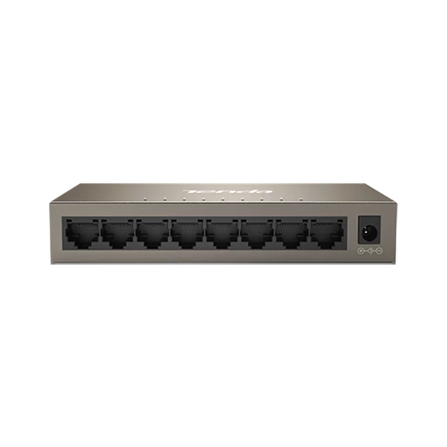 Switch 8 Ports 10/100/1000 Mbit/s 16 Gbit/s, 12 Mpps, 4000 MAC, ohne Verwaltung – TENDA TEG1008M