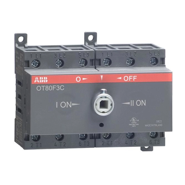 Switch 80A NETWORK-GENERATOR, without shaft and handle OT80F3C