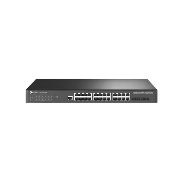 Switch Jetstream with management 24 gigabit ports support UPS Power Supply TP-Link - TL-SG3428X-UPS