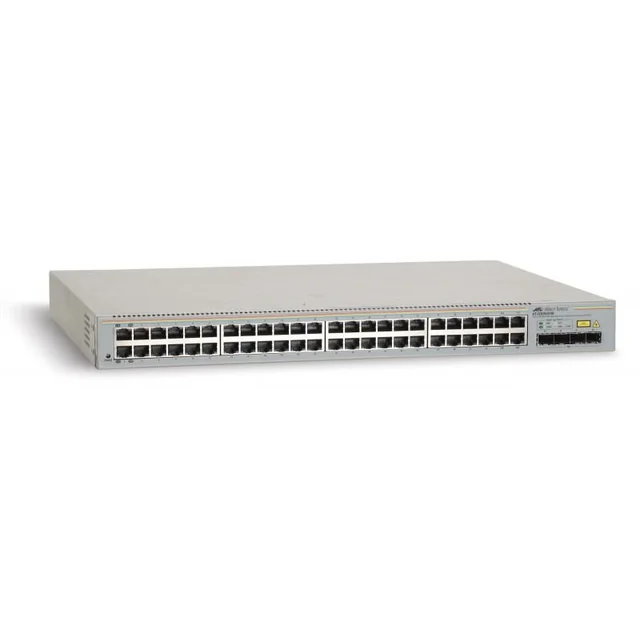 Switch med 48-porte 96 Gbps 8000 MAC 4 SFP-porte med Allied Telesis-administration - AT-GS950/48-50