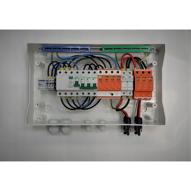 Switchgear 1000V AC / DC 1 string + differential