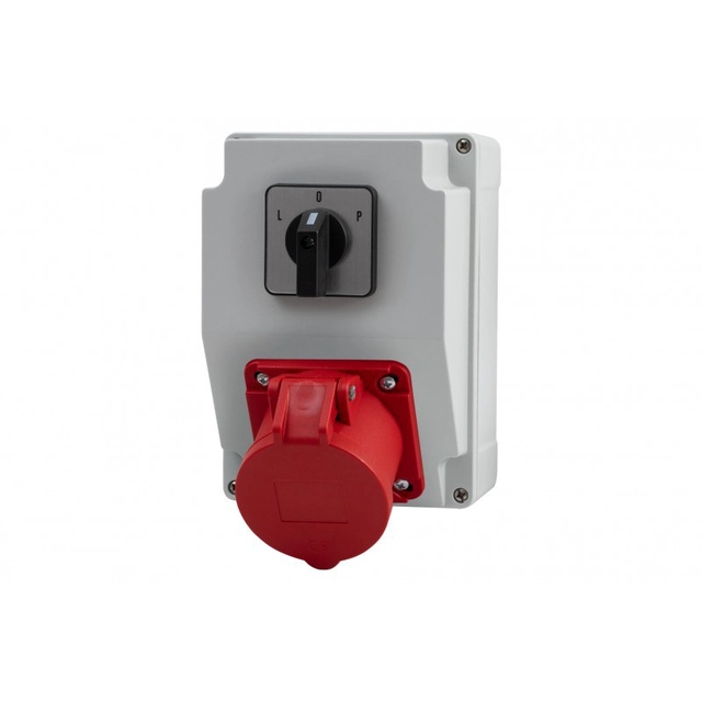 Switchgear, RS-KOMBI socket 32/5, switch L/P(32A)