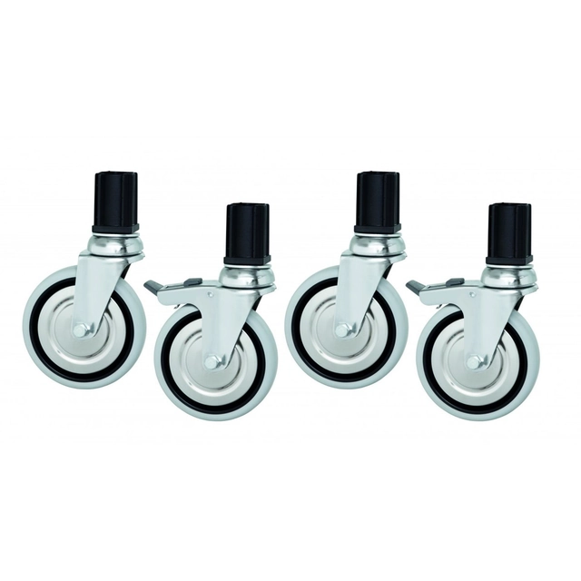 Swivel castors 4a for Bartscher work tables