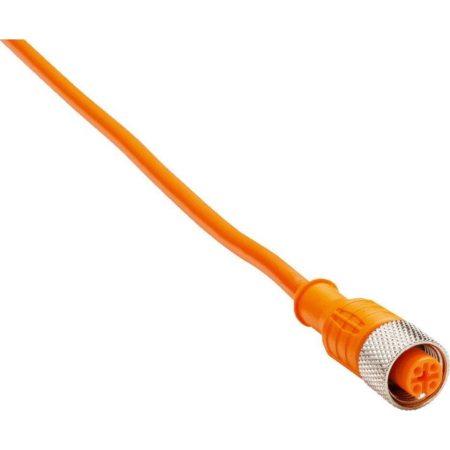 Sygt kabel med hunstik M12 4-pinowe lige med kabel 2m DOL-1204-G02M (6009382)