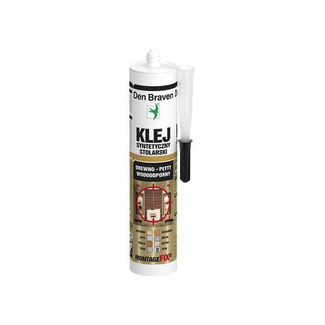 Synthetic carpentry glue Den Braven Montagefix-D 300ml