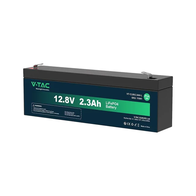 Système d'alimentation électrique - 2.3AH LiFePO4 Batteries - IP55 - Noir