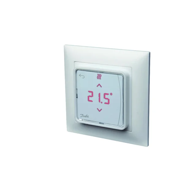 Système de régulation de chauffage Danfoss Icon2, thermostat filaire 24V, avec écran, encastré