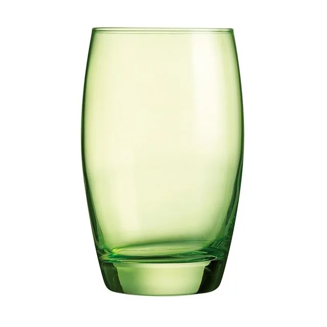 Szklanka wysoka Salto Green 350 ml zestaw 6 szt  [kpl 1 szt.]